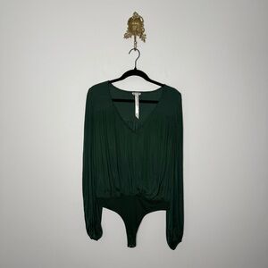 Free People Intimately Smockin n Rockin Bodysuit S